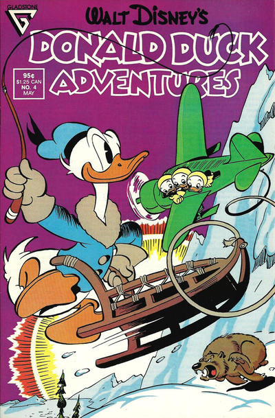 Cover for Walt Disney's Donald Duck Adventures (Gladstone, 1987 series) #4 [Direct]