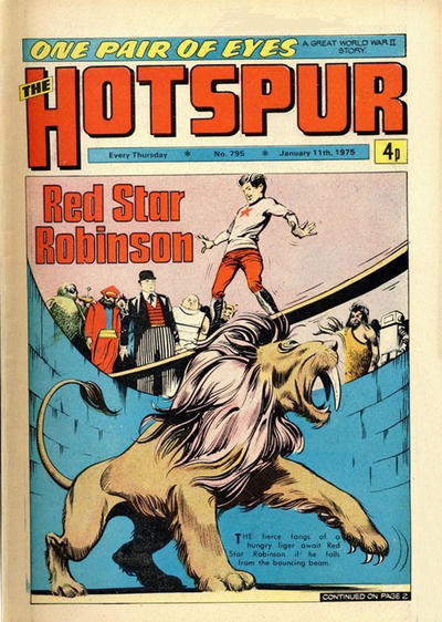 Cover for The Hotspur (D.C. Thomson, 1963 series) #795