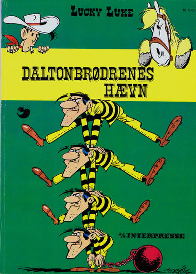 Cover for Lucky Luke (Interpresse, 1971 series) #13 - Daltonbrødrenes hævn