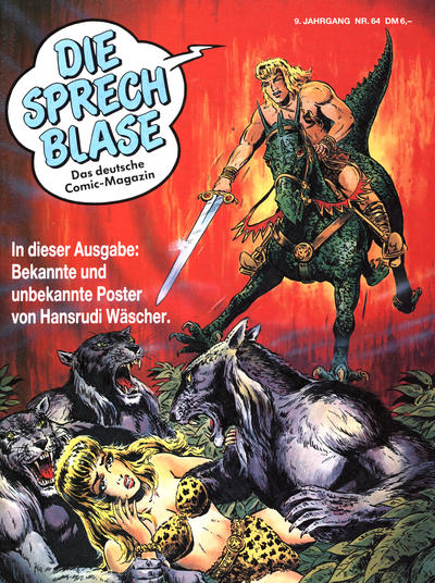 Cover for Die Sprechblase (Norbert Hethke Verlag, 1978 series) #64