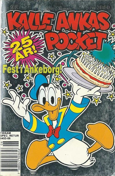 Cover for Kalle Ankas pocket (Serieförlaget [1980-talet], 1993 series) #162 - Fest i Ankeborg!