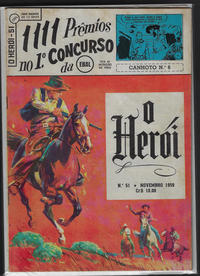 Cover Thumbnail for O Herói (2ª Série) (Editora Brasil-América [EBAL], 1955 series) #51