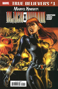 Cover Thumbnail for True Believers: Marvel Knights 20th Anniversary - Black Widow by Grayson & Jones (Marvel, 2018 series) #1