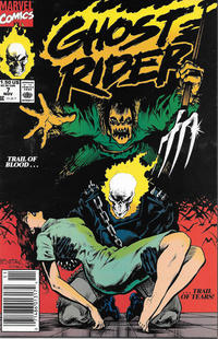 Cover Thumbnail for Ghost Rider (Marvel, 1990 series) #7 [Newsstand]