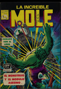Cover Thumbnail for La Increible Mole (Editora de Periódicos, S. C. L. "La Prensa", 1969 series) #22