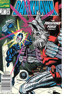 Cover Thumbnail for Darkhawk (Marvel, 1991 series) #18 [Newsstand]