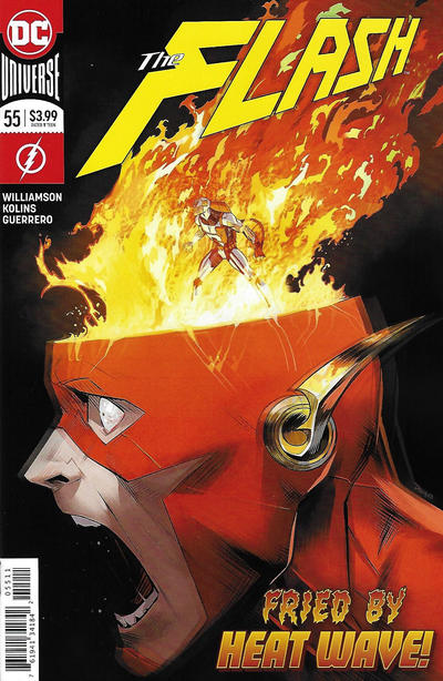 Cover for The Flash (DC, 2016 series) #55 [Dan Mora Cover]