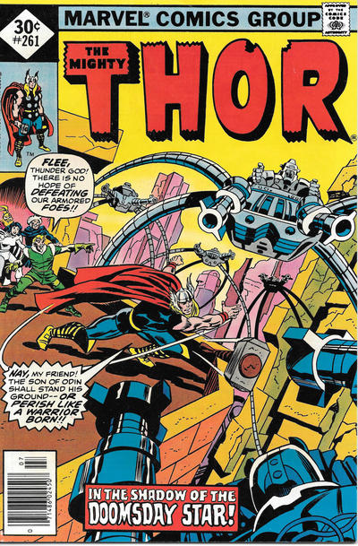 Cover for Thor (Marvel, 1966 series) #261 [Whitman]