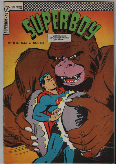 Cover for Superboy (Editora Brasil-América [EBAL], 1966 series) #46