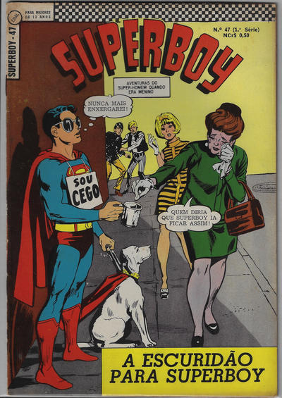 Cover for Superboy (Editora Brasil-América [EBAL], 1966 series) #47
