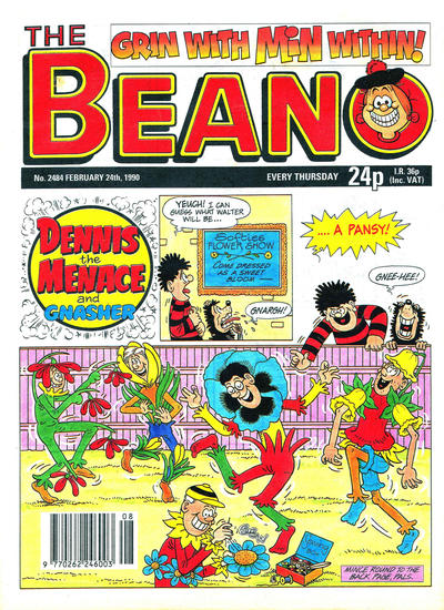 Cover for The Beano (D.C. Thomson, 1950 series) #2484
