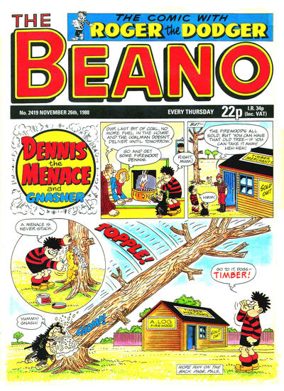 Cover for The Beano (D.C. Thomson, 1950 series) #2419