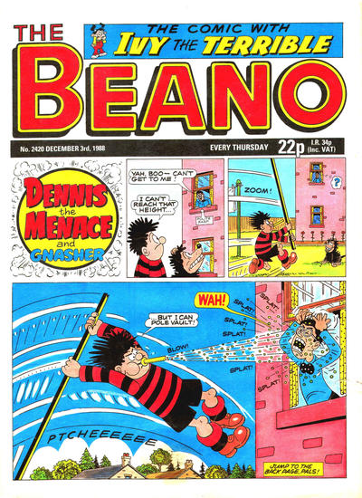 Cover for The Beano (D.C. Thomson, 1950 series) #2420
