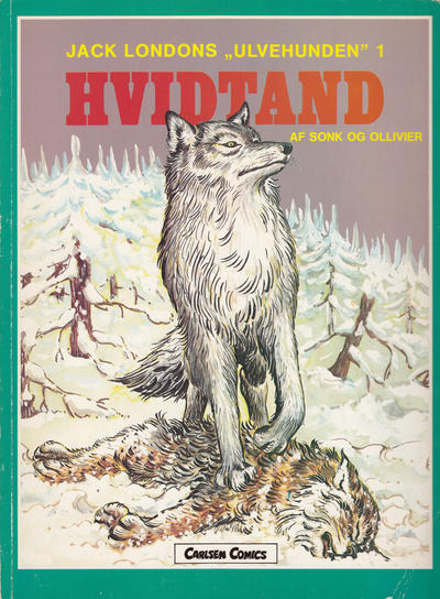 Cover for Ulvehunden (Carlsen, 1986 series) #1 - Hvidtand