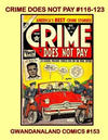 Cover for Gwandanaland Comics (Gwandanaland Comics, 2016 series) #153 - Crime Does Not Pay #116-123