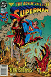 Cover for Adventures of Superman (DC, 1987 series) #493 [Newsstand]