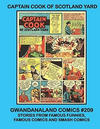Cover for Gwandanaland Comics (Gwandanaland Comics, 2016 series) #209 - Captain Cook of Scotland Yard