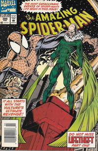 Cover for The Amazing Spider-Man (Marvel, 1963 series) #386 [Newsstand]