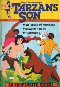 Cover Thumbnail for Tarzans søn (Winthers Forlag, 1979 series) #7