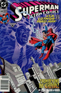 Cover Thumbnail for Action Comics (DC, 1938 series) #668 [Newsstand]