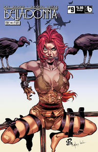 Cover Thumbnail for Belladonna: Fire and Fury (Avatar Press, 2017 series) #9 [Bondage Cover]