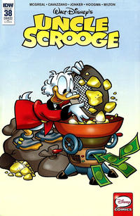 Cover for Uncle Scrooge (IDW, 2015 series) #38 / 442 [RI Cover - Giorgio Cavazzano]
