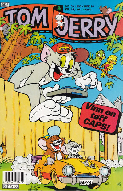 Cover for Tom & Jerry (Semic, 1979 series) #6/1996