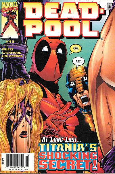 Cover for Deadpool (Marvel, 1997 series) #45 [Newsstand]