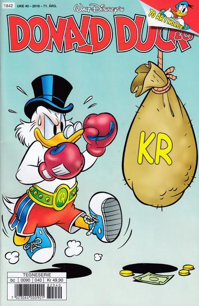 Cover for Donald Duck & Co (Hjemmet / Egmont, 1948 series) #40/2018