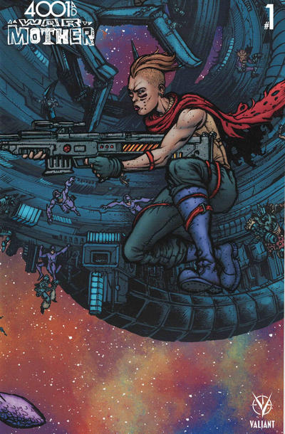 Cover for 4001 A.D.: War Mother (Valiant Entertainment, 2016 series) #1 [Cover E - Ryan Lee]