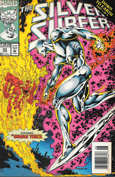 Cover for Silver Surfer (Marvel, 1987 series) #93 [Newsstand]