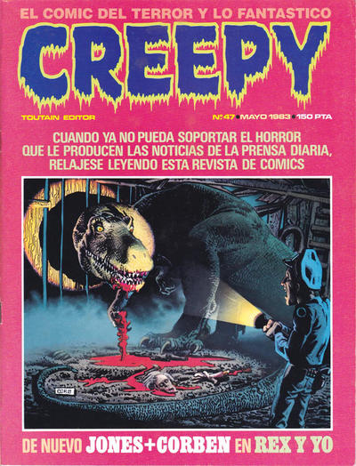 Cover for Creepy (Toutain Editor, 1979 series) #47