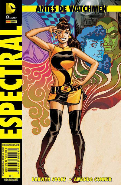 Cover for Antes de Watchmen (Panini Brasil, 2013 series) #2 - Espectral [Capa Variante Dave Johnson]