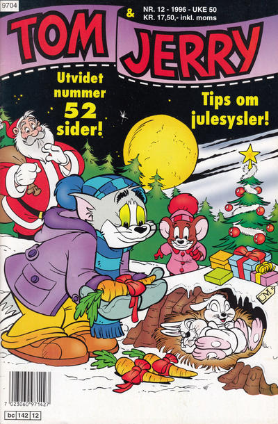 Cover for Tom & Jerry (Semic, 1979 series) #12/1996