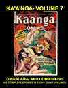 Cover for Gwandanaland Comics (Gwandanaland Comics, 2016 series) #295 - Kaänga - Volume 7