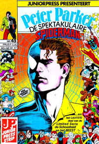 Cover Thumbnail for Peter Parker de spektakulaire Spiderman (Juniorpress, 1983 series) #45