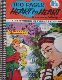 Cover Thumbnail for Heart to Heart Romance Library (K. G. Murray, 1958 series) #86