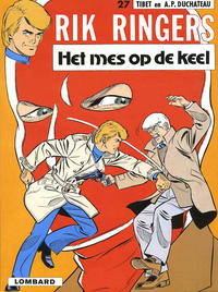 Cover Thumbnail for Rik Ringers (Le Lombard, 1963 series) #27 - Het mes op de keel