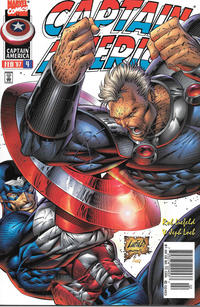 Cover for Captain America (Marvel, 1996 series) #4 [Newsstand]