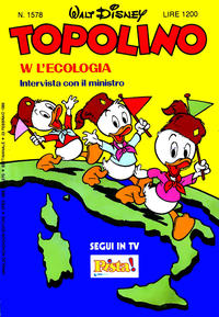 Cover Thumbnail for Topolino (Mondadori, 1949 series) #1578