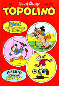 Cover Thumbnail for Topolino (Mondadori, 1949 series) #1593