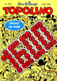 Cover Thumbnail for Topolino (Mondadori, 1949 series) #1600