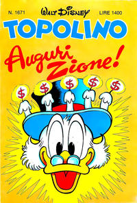 Cover Thumbnail for Topolino (Mondadori, 1949 series) #1671