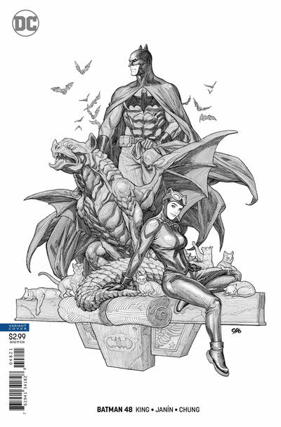 Cover for Batman (DC, 2016 series) #48 [Frank Cho Variant Cover]