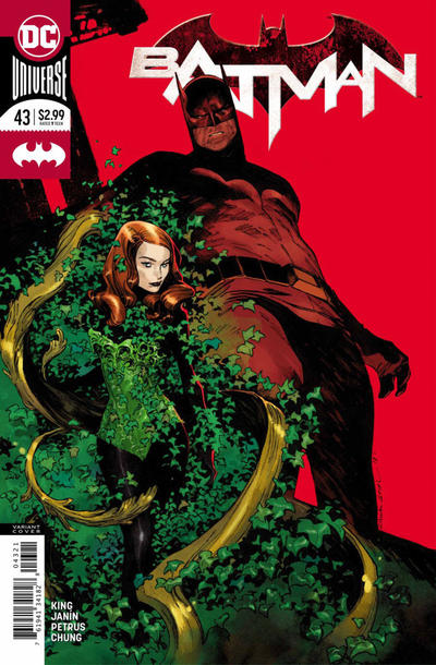 Cover for Batman (DC, 2016 series) #43 [Olivier Coipel Variant Cover]