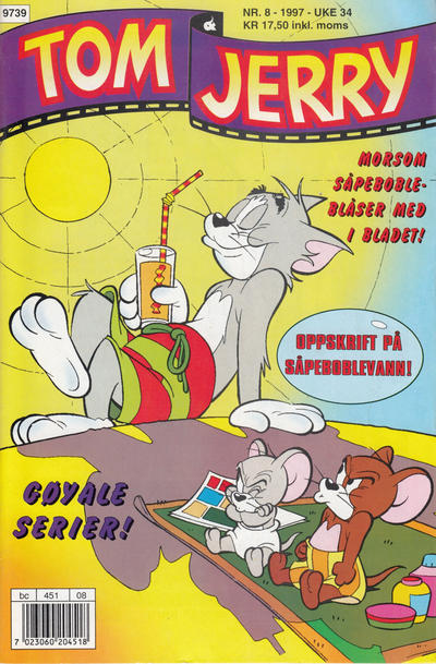 Cover for Tom & Jerry (Semic, 1979 series) #8/1997