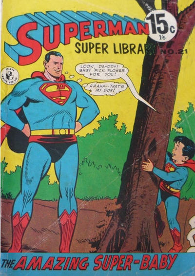 Cover for Superman Super Library (K. G. Murray, 1964 series) #21