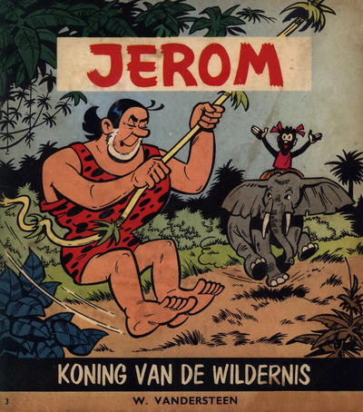 Cover for Jerom (Standaard Uitgeverij, 1962 series) #3 - Koning van de wildernis