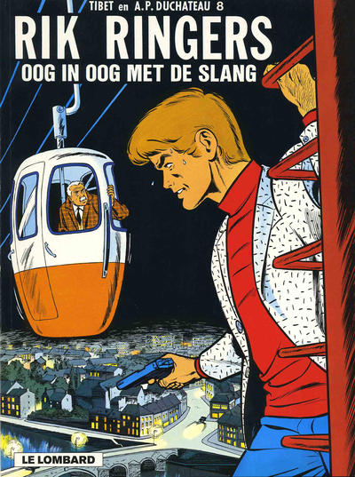 Cover for Rik Ringers (Le Lombard, 1963 series) #8 - Oog in oog met de slang