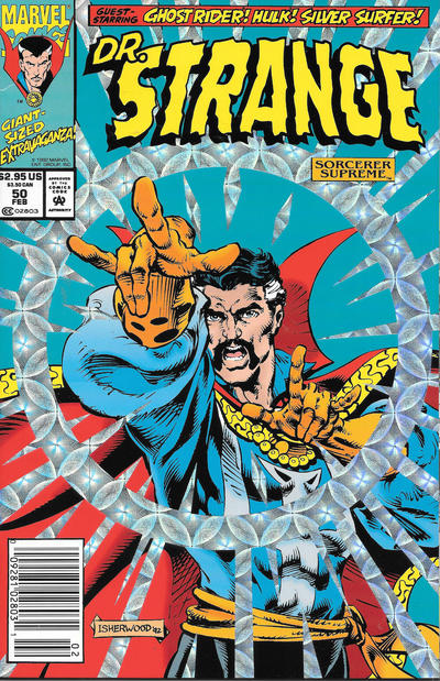 Cover for Doctor Strange, Sorcerer Supreme (Marvel, 1988 series) #50 [Newsstand]